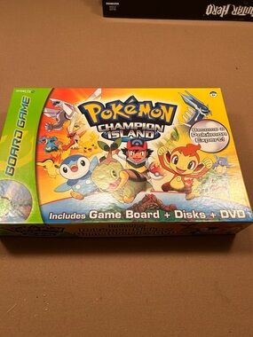 Pokemon Champion Island Board/DVD game